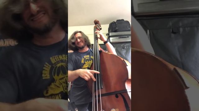 Bassist Eddy Khaimovich solos over "Conception" (G. Shearing) смотреть онлайн