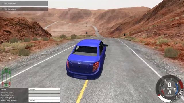 РУССКИЕ МАШИНЫ ВРЕЗАЮТСЯ В ГРУЗОВИК (Испытания) - BeamNG drive ? смотреть онлайн