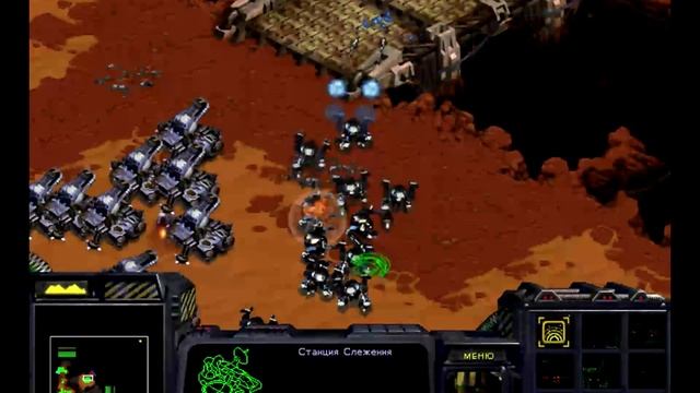 StarСraft Brood war прохождение часть 12 за Землян смотреть онлайн