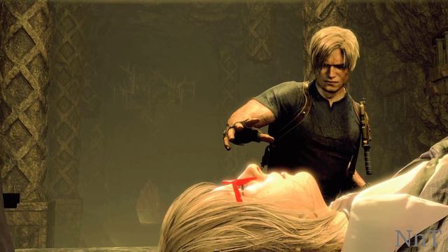 Ada White Black Silk Python Dress All Cutscenes - Resident Evil 4 Remake смотреть онлайн