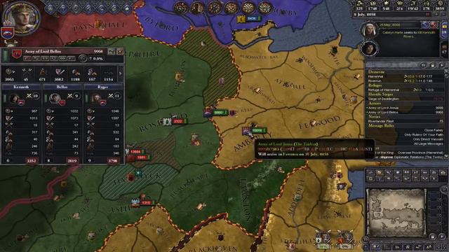Crusader Kings II Game of Thrones - Tully Power #29 смотреть онлайн