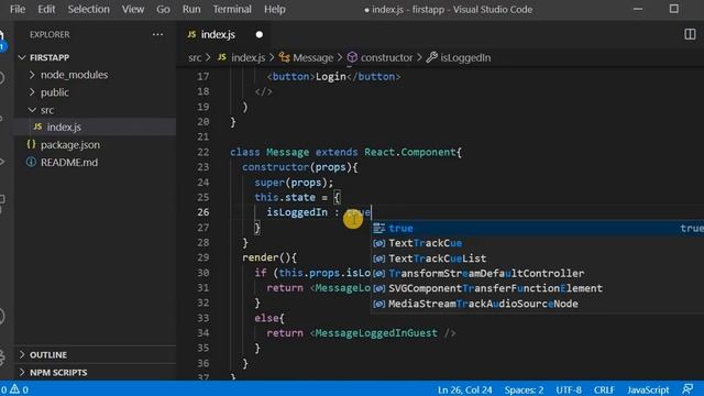Conditional Rendering in React.js | Render React Component based on Conditions in Hindi 2021 смотреть онлайн