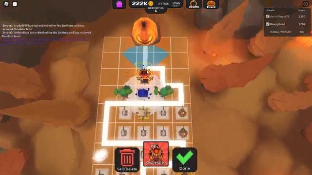 Showcasing New Overseer Tower From Halloween Event in Defender's Depot! (Roblox) смотреть онлайн