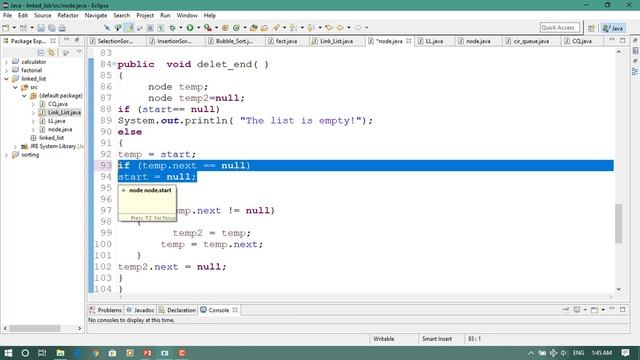 Delete node at the end - 4 смотреть онлайн