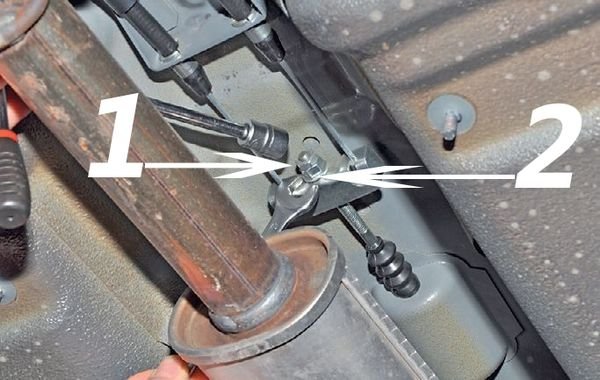 ?Лада гранта - подтягиваем ручник БЕЗ ЯМЫ зимой)!