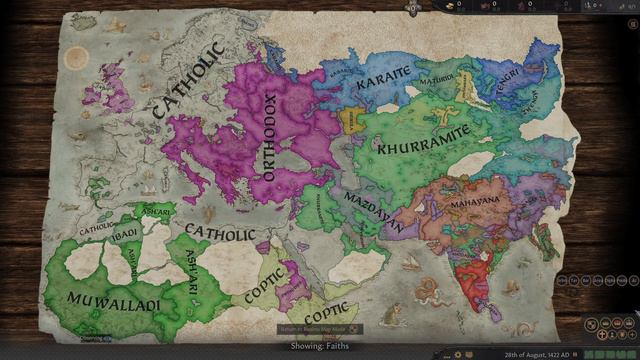 The Fall of Zoroastrianism Crusader Kings 3 Timelapse (Ck3 timelapse) смотреть онлайн