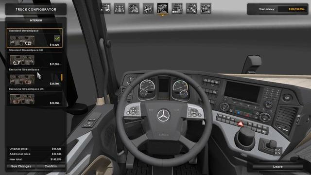 American Truck Simulator Mod Spotlight - ATS Mods - Mercedes Actros Truck смотреть онлайн