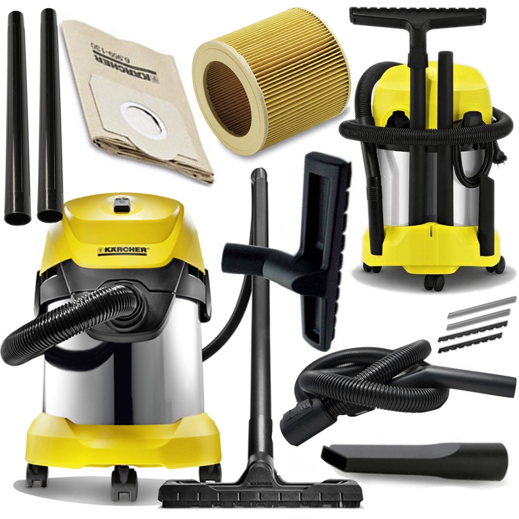 Ремонт пылесоса KARCHER WD 3 PREMIUM, замена двигателя пылесоса KARCHER WD 3 PREMIUM смотреть онлайн