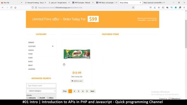 #01 Intro | Introduction to APIs in PHP & Javascript | Quick programming tutorial смотреть онлайн
