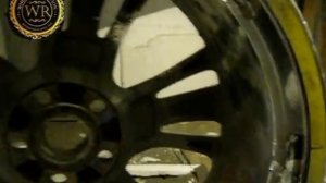 Как снять хром с литых дисков?