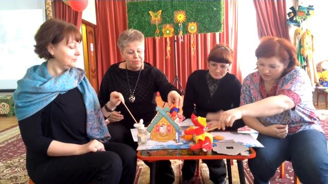 ГБОУ д/с №2092 мастер-класс штоковые куклы
