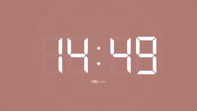 30 Min Digital Timer with Ambient Music & Simple Beeps ? смотреть онлайн