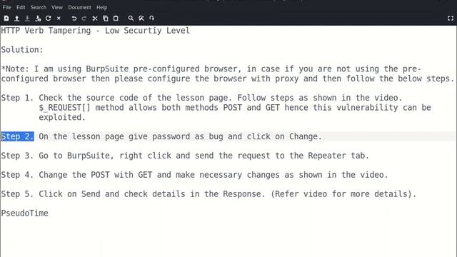 bWAPP HTTP Verb Tampering смотреть онлайн