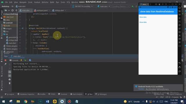 Realtime Database in flutter | How to Retrieve Multiple Data from Firebase in flutter |firebase app смотреть онлайн
