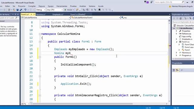 Clases, objetos y metodos en C# con Windows Forms смотреть онлайн