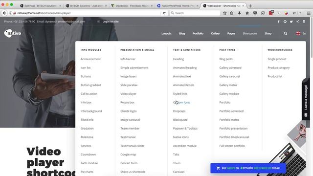 Advanced Visual Composer Elements & Demo Importer in Native Wordpress Theme - Urdu & Hindi смотреть онлайн