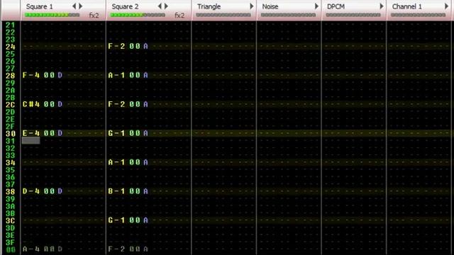 Famitracker - Legend of Zelda: Oracle of Seasons - Din's Dance смотреть онлайн