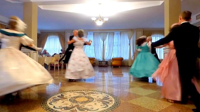 ОЛЬГИНСКИЙ БАЛ-САЛОН 19 МАЯ. ВАЛЬС -МАЗУРКА смотреть онлайн