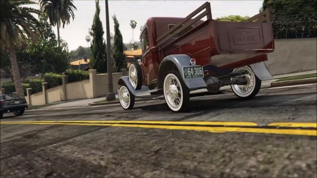 GTA V Mods | Showcases | Ford A Pick-up 1930 смотреть онлайн