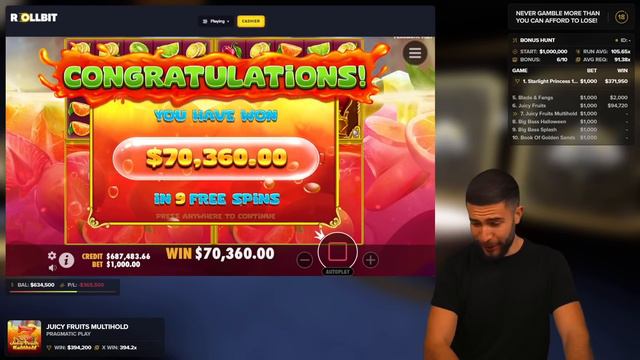 MASSIVE COMEBACK ON THIS $1,000,000 BONUS OPENING смотреть онлайн
