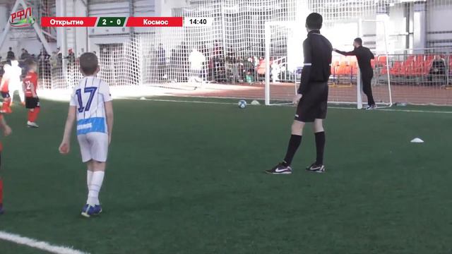 Volga Cup 2022. Юноши 2014-2015. Открытие-белые - Космос. Матч за 9-16 места смотреть онлайн