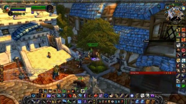 How to jump on a Stormwind fountain