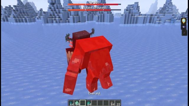 Warden vs Mutants Mobs in Minecraft - Warden vs Mutant Creatures - Warden vs Mutant Beasts смотреть онлайн