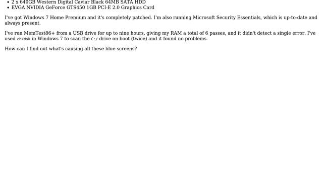 Windows 7 Recurring Blue Screens: MEMORY_MANAGEMENT 0x1A (2 Solutions!!) смотреть онлайн