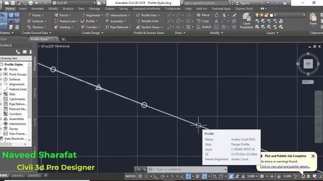 How To Apply Profile Styles In AutoCAD Civil 3d | Change Profile Styles In Civil 3d смотреть онлайн
