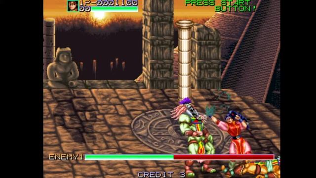 Night Slashers - Arcade 1993 [gameplay] смотреть онлайн