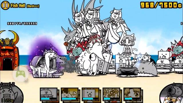 The Battle Cats: Fish Hell (Hard+++) guide (NO Ubers or Crazed Cats!)(The Crazed Fish stage) смотреть онлайн