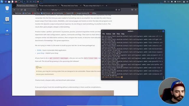 Web Hacking Lab Setup - Kali + JuiceShop + DVWA [2022 Update] смотреть онлайн