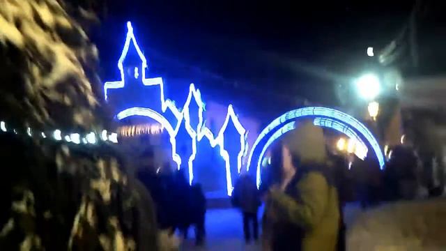 Муром. Открытие ёлки. 22.12.17. смотреть онлайн