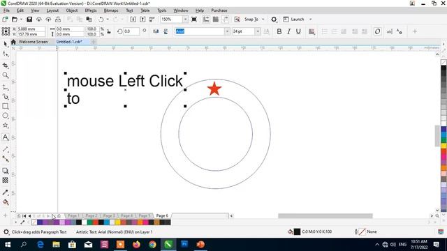 CorelDRAW || Repeat Action Ctrl + R смотреть онлайн