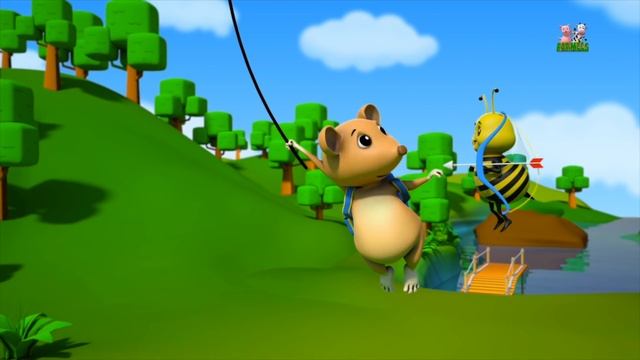 Kaboochi | Dance Songs For Children | Cartoons For Babies | Farmees смотреть онлайн