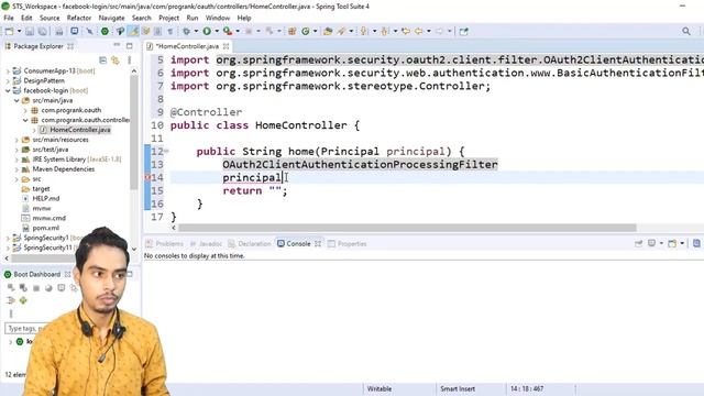 Login With Facebook in Spring Security | Spring Boot OAuth2 | Spring Boot Tutorial in Hindi | #17 смотреть онлайн