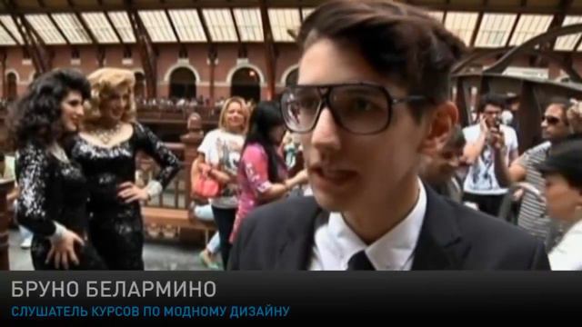 В бразильском метро появились Зорро и ковбои смотреть онлайн