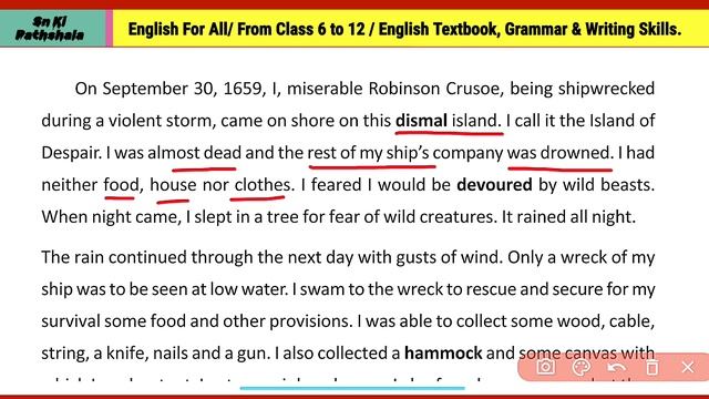A Shipwrecked Sailor by Daniel Defoe / Robinson Crusoe's Life / Best for students learning English смотреть онлайн