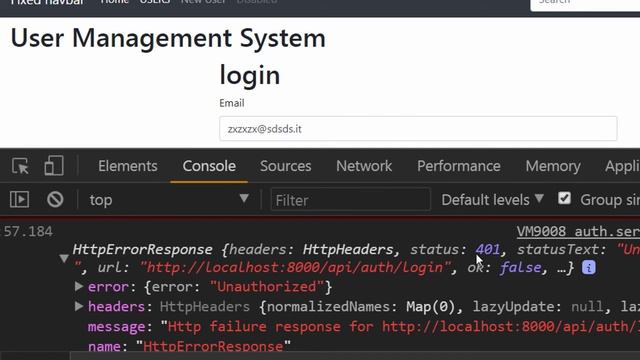 Laravel . Json web token(4).Gestione degli errori salvataggio del web token in localStorage смотреть онлайн