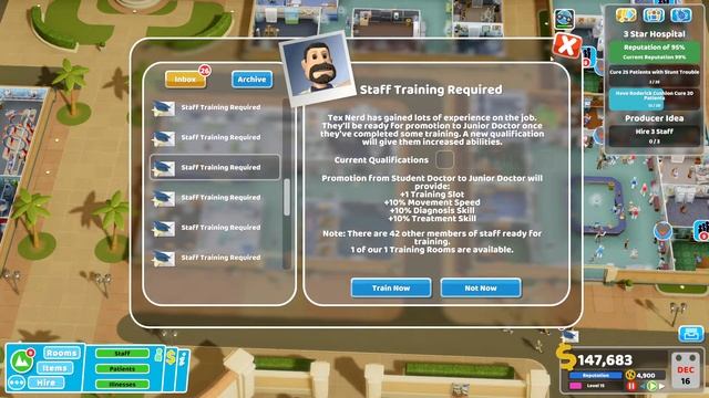 Two Point Hospital: Culture Shock DLC Walkthrough Ep 7/Part 7 [Season 3] - Micro-Managing Roderick смотреть онлайн