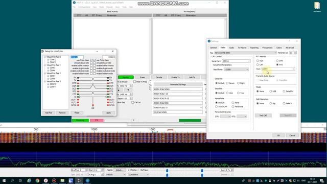 Работа в моде FT8 - настройка необходимого ПО