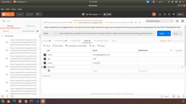 updateUser mongodb stitch смотреть онлайн