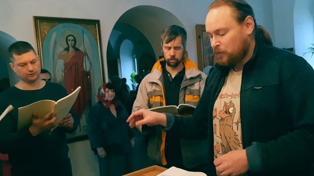 Задостойник Богоявления, знаменный распев в гармонизации архимандрита Товии смотреть онлайн