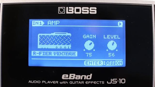 BOSS Tutorial Teil 1: JS-10 eBAND Audioplayer mit Gitarreneffekten смотреть онлайн