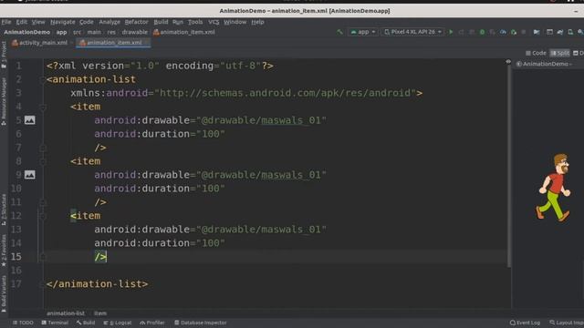 how to make animation in android studio kotlin/#Androidanimation kotlin android animation code смотреть онлайн