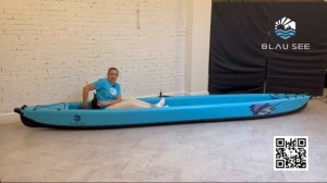 Видеообзор надувного каяка BLAU SEE Big Fish - 3 Премиум