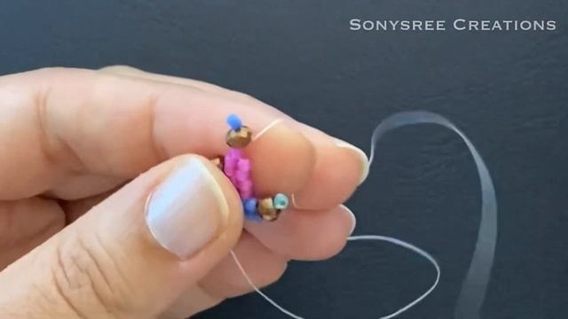 Herringbone Braided Bracelet || DIY Beaded Bracelet