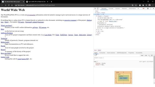 Part 2. HTML, CSS and JavaScript || History of The Web || смотреть онлайн