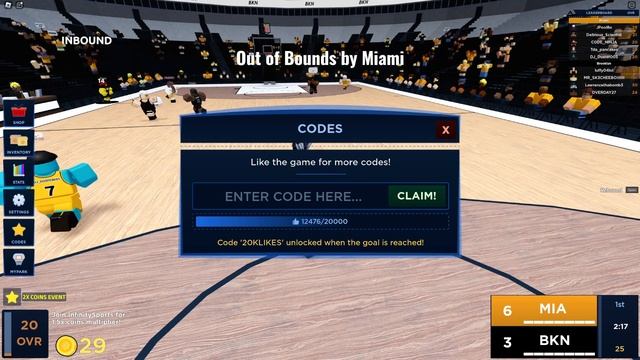 *NEW* ALL WORKING CODES FOR Basketball Legendsl IN AUGUST 2023! ROBLOX Basketball Legends CODES смотреть онлайн