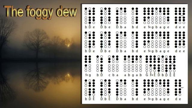 The foggy dew - Tin Whistle Tabs and notes смотреть онлайн